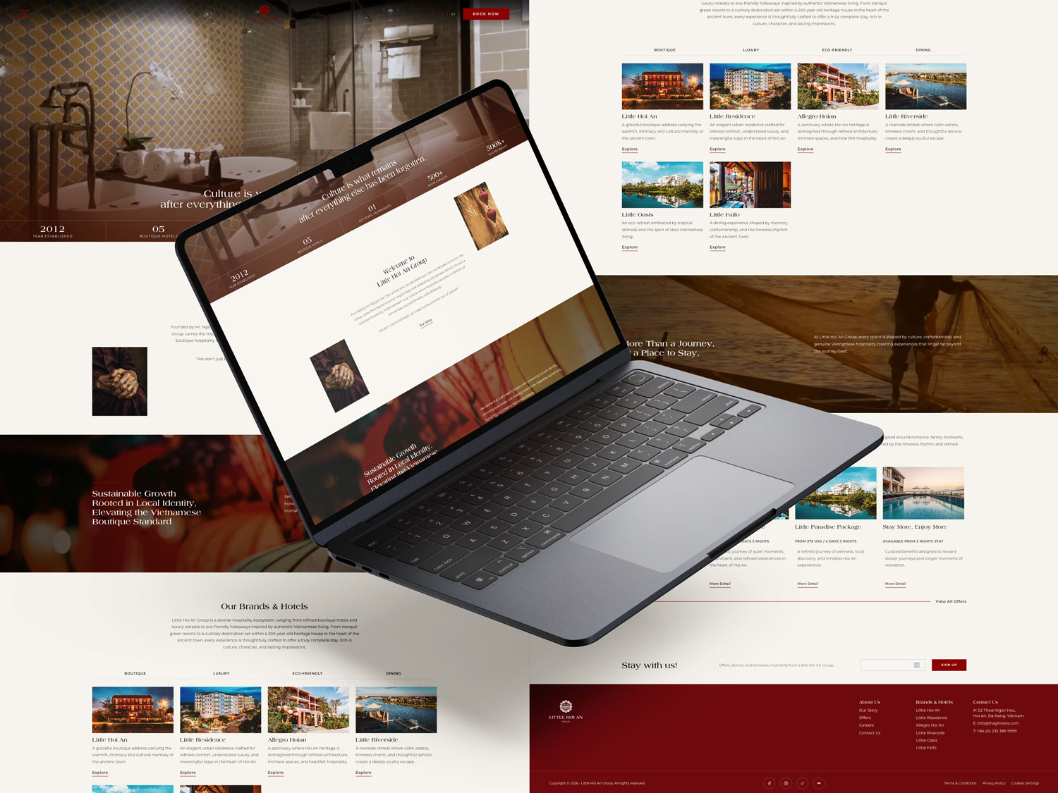 Little Hoi An Group hospitality identity